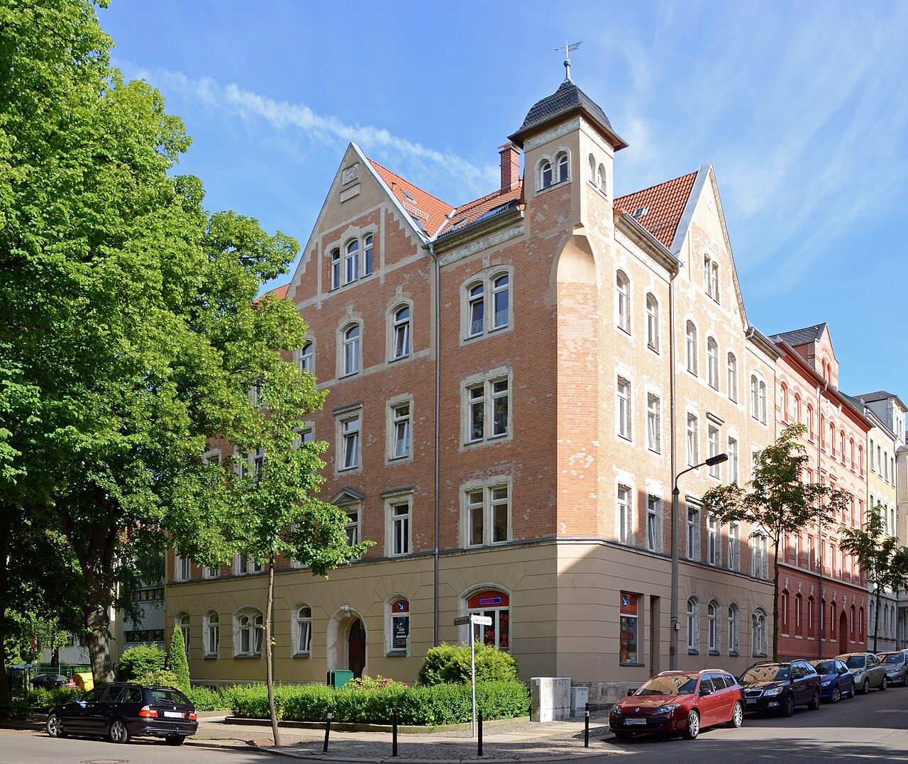 Wohnhaus an der Henriettenstraße auf dem Kaßberg