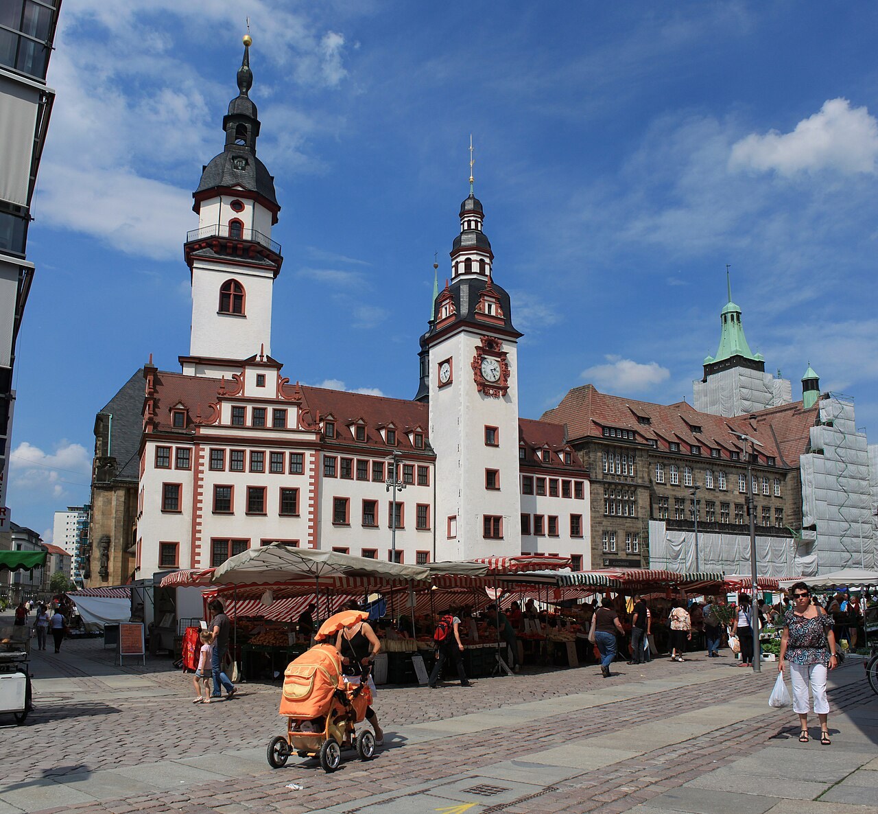 Altes Rathaus am Chemnitzer Markt