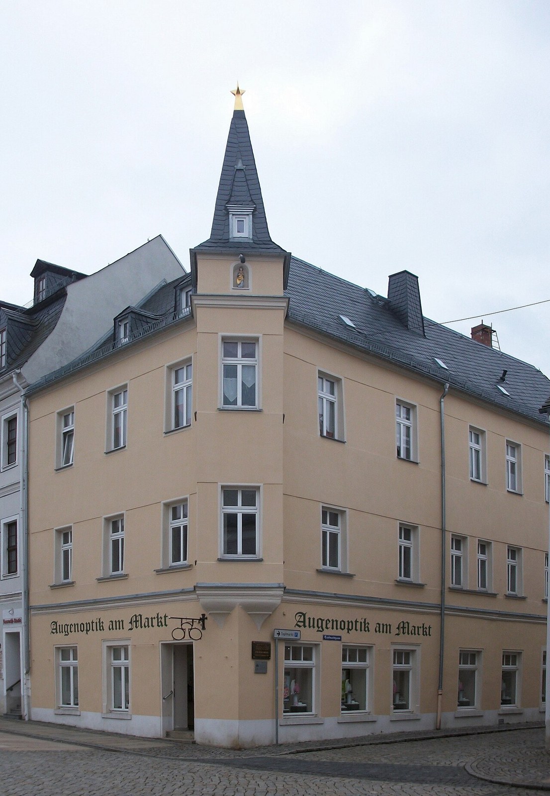 Brotmännelhaus am Markt in Schneeberg