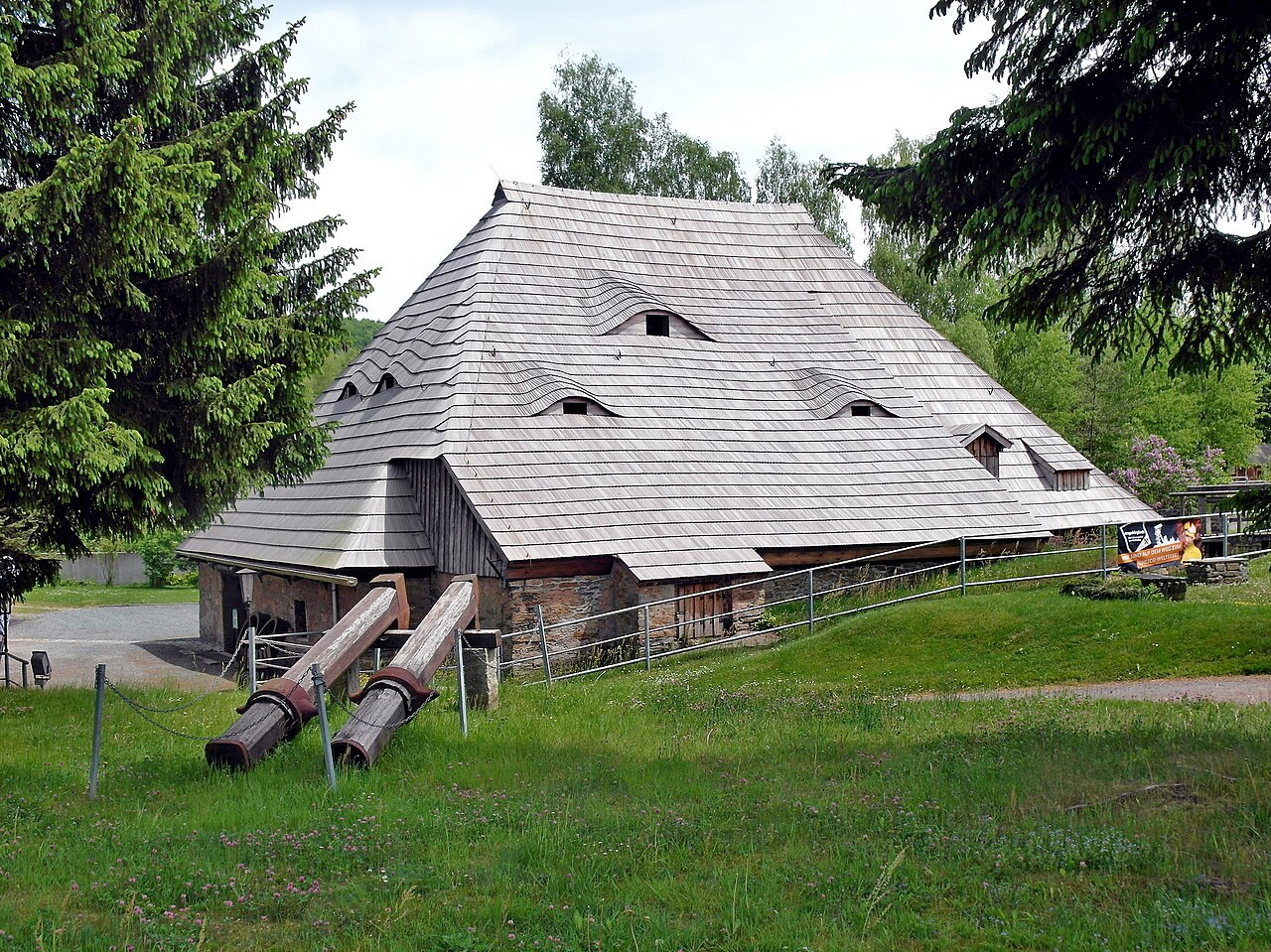 Althammer der Saigerhütte Grünthal in Olbernhau