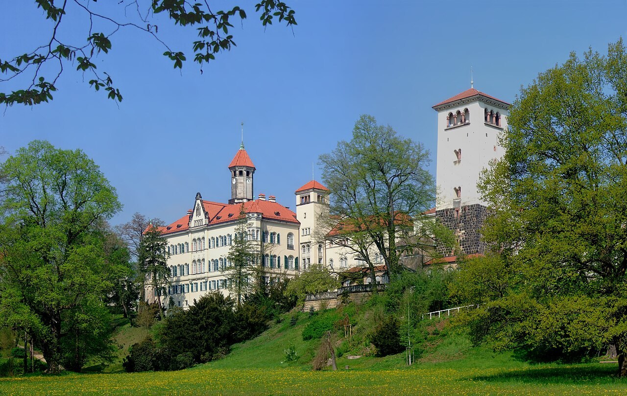 Schloss Waldenburg in Sachsen