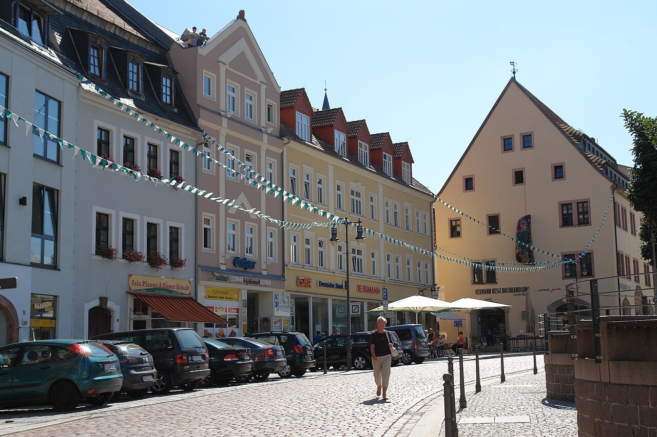 Marktplatz in Mittweida